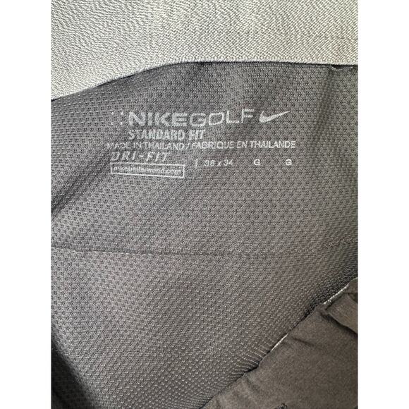 Nike Dri-Fit Golf Gray Standard Fit Lightweight Pants Men's 36x34 - Picture 7 of 8